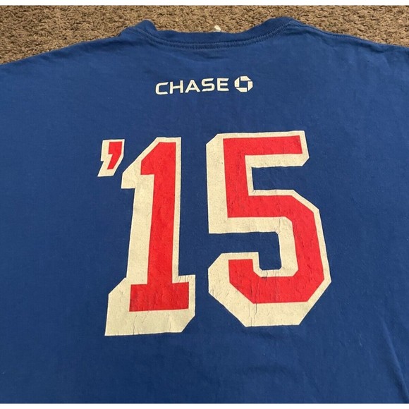 Men's 2015 New York Rangers Rangerstown Blue T-Shirt Size XL - Picture 3 of 5